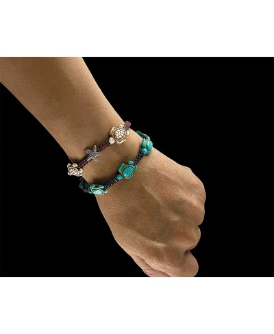 Bracelet or Anklet Sea Turtle Turquoise Bracelet Turtle Hemp Bracelet Hawaiian Sea Turtle Bracelet $11.06 Cuff