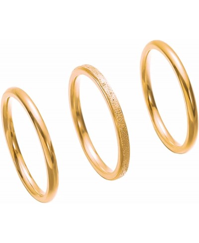 Stainless steel Rings Silver color Rings or Rose gold Rings New 2 mm Titanium steel Ring for women or Men Finger Rings Lovers...