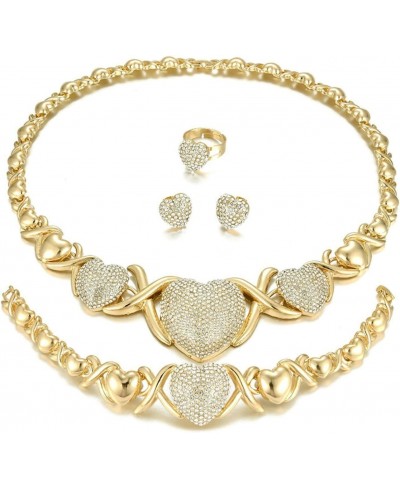 Hugs and Kisses Necklace Set $28.24 Jewelry Sets