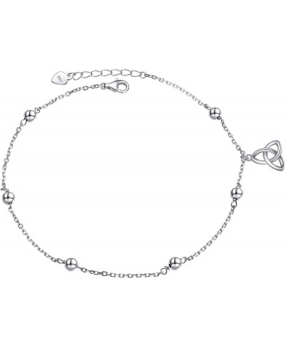 Anklet for Women S925 Sterling Silver Adjustable Foot Chain Ankle Bracelet Anklets Jewelry $24.54 Anklets