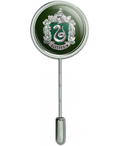 Harry Potter Slytherin Painted Crest Stick Pin Stickpin Hat Brooch $10.20 Brooches & Pins