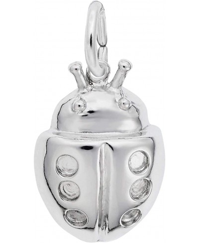 Ladybug Charm Sterling Silver $25.10 Charms & Charm Bracelets
