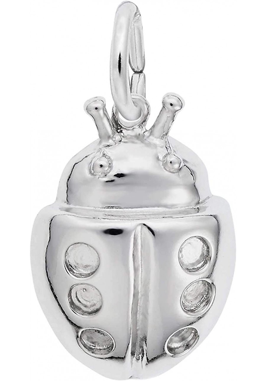 Ladybug Charm Sterling Silver $25.10 Charms & Charm Bracelets