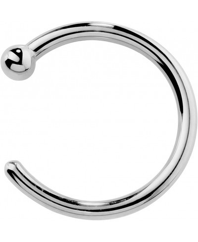 Solid 14K Gold Tiny Nose Ring Hoop - Yellow White Rose - 20 Gauge 1/4" Diameter $33.17 Piercing Jewelry