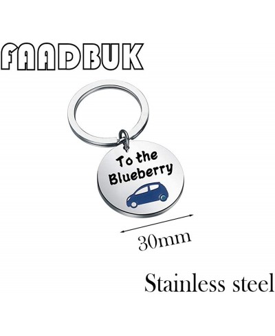 Psyc Inspired Keychain to The Blueberry Psyc Blueberry Gift Psyc TV Show Gift $15.16 Pendants & Coins