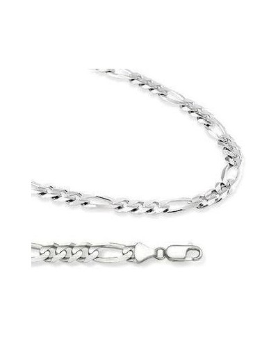 Figaro 080-3MM .925 Sterling Silver Italian Link Chain $22.06 Chains