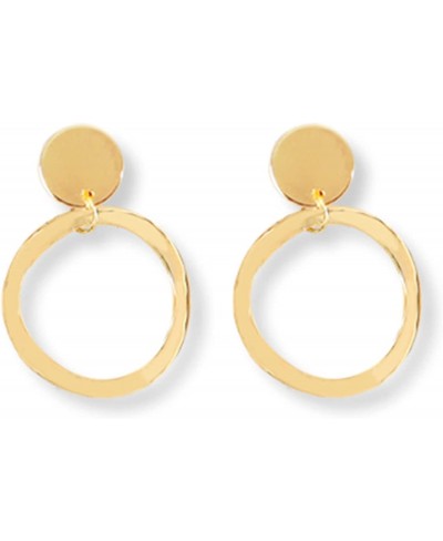 Clip on Earrings for Women Gold Clip on Earring Non Piercing Geometric Earrings $13.48 Clip-Ons